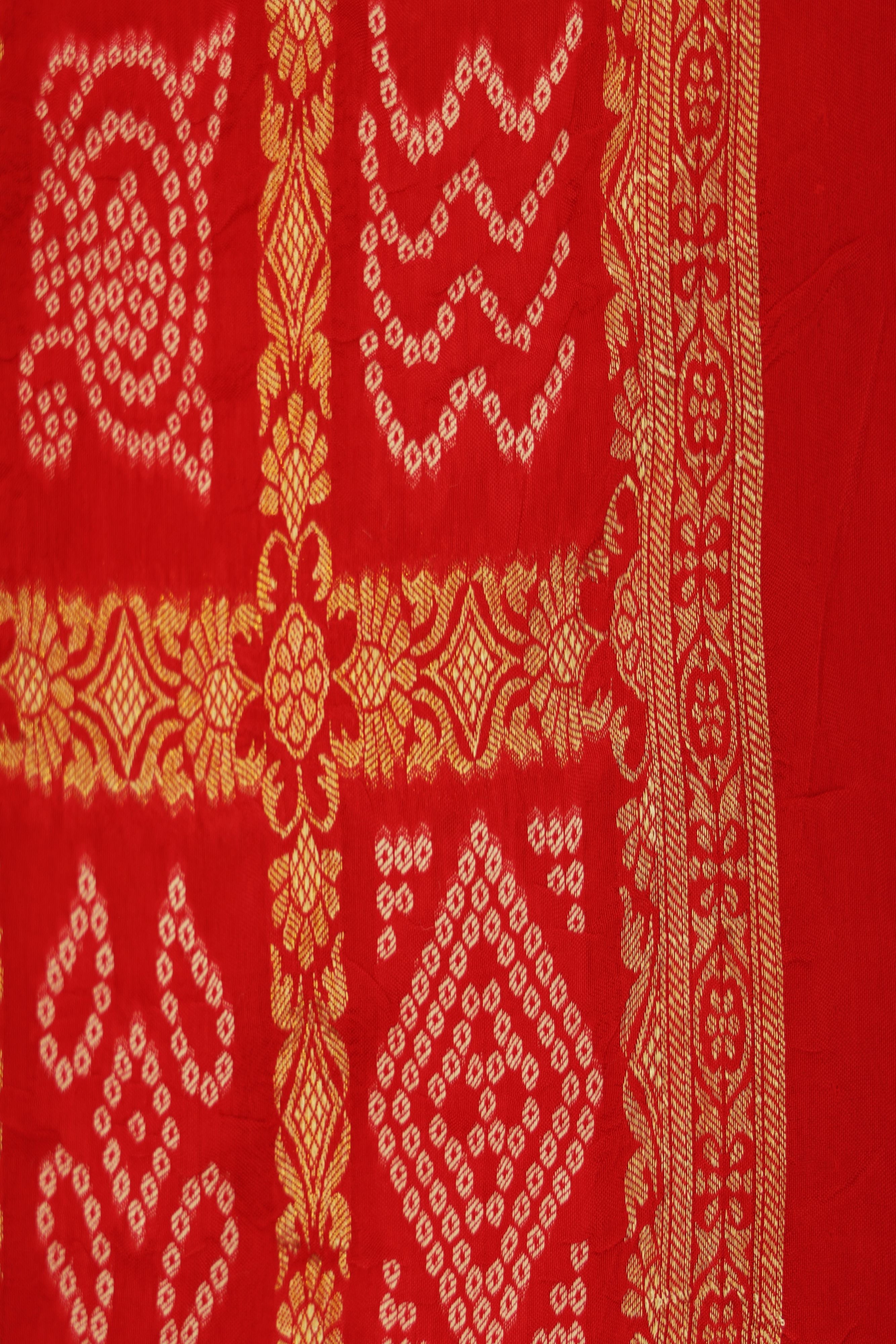 Radiance White Ombre Russian Silk Saree