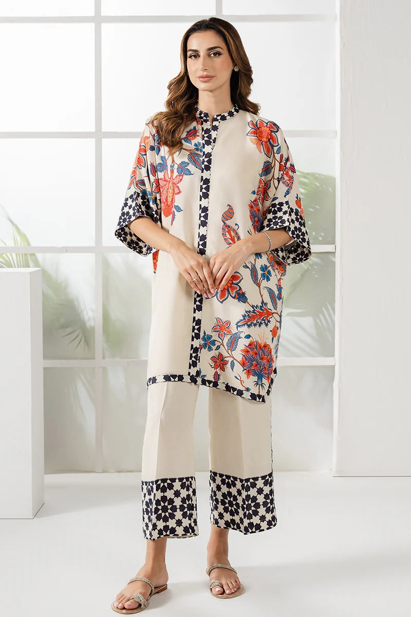 Light Breeze Korean Silk Co-Ord Set