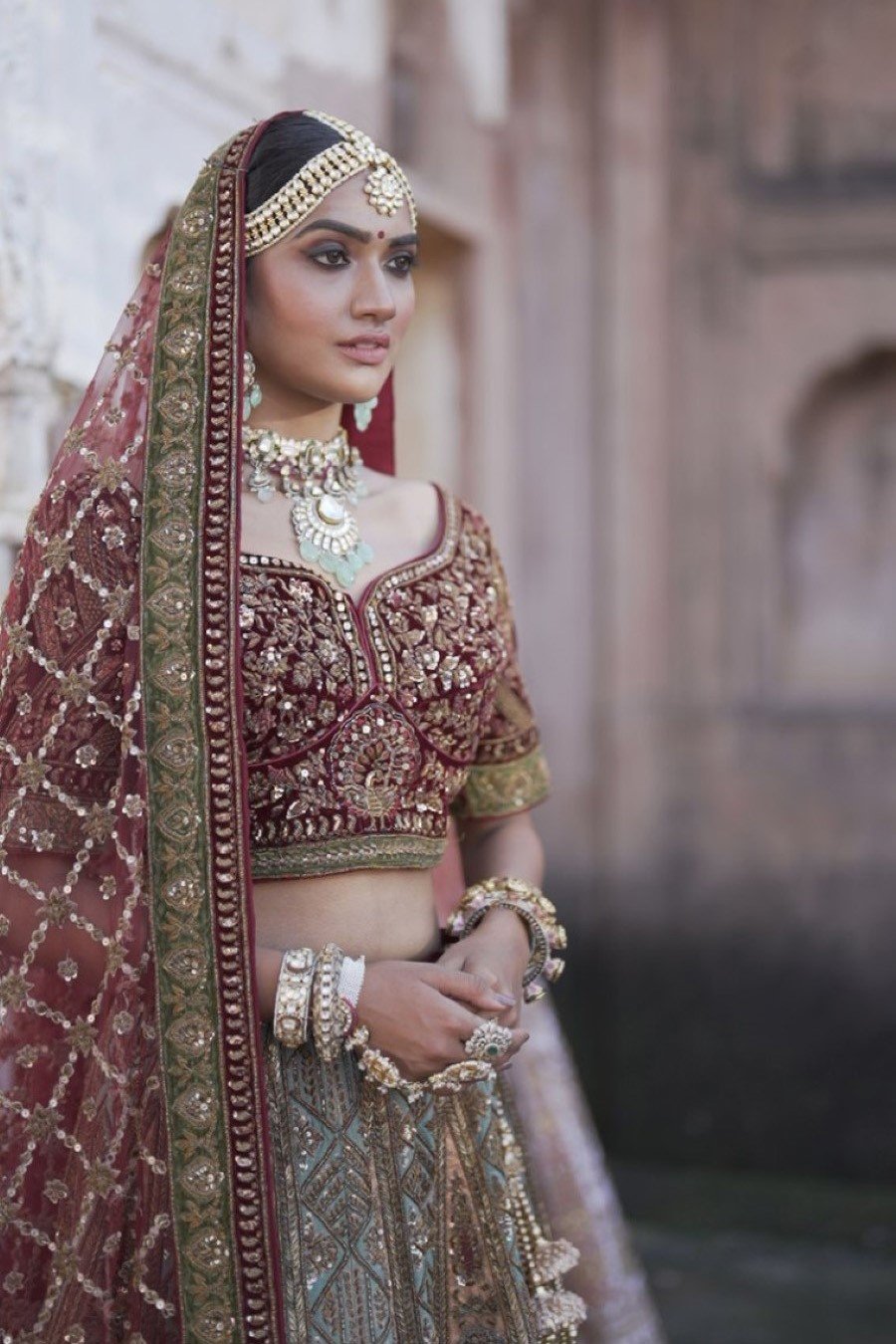 Gauhar Embroidered Lehenga Set