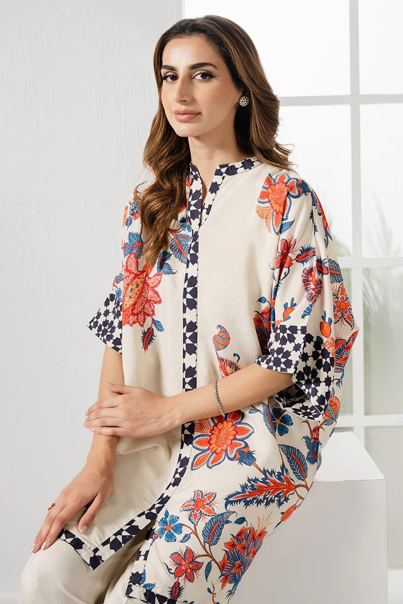 Light Breeze Korean Silk Co-Ord Set