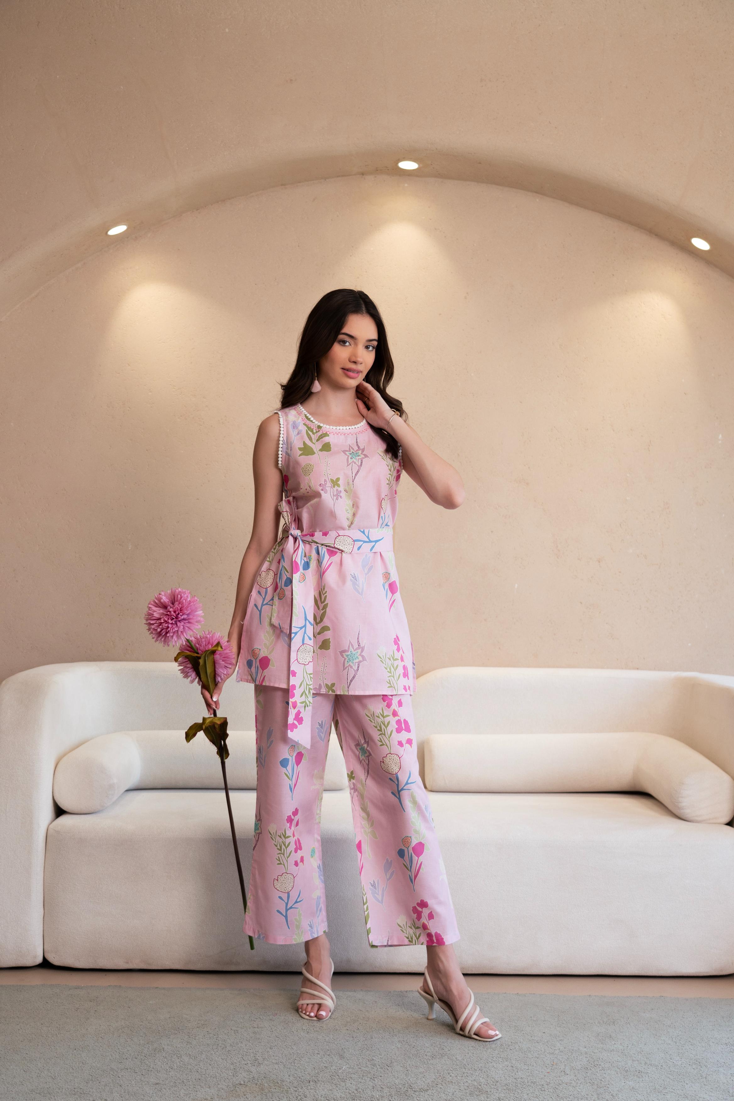 Pastel Pink Co-Ord Set