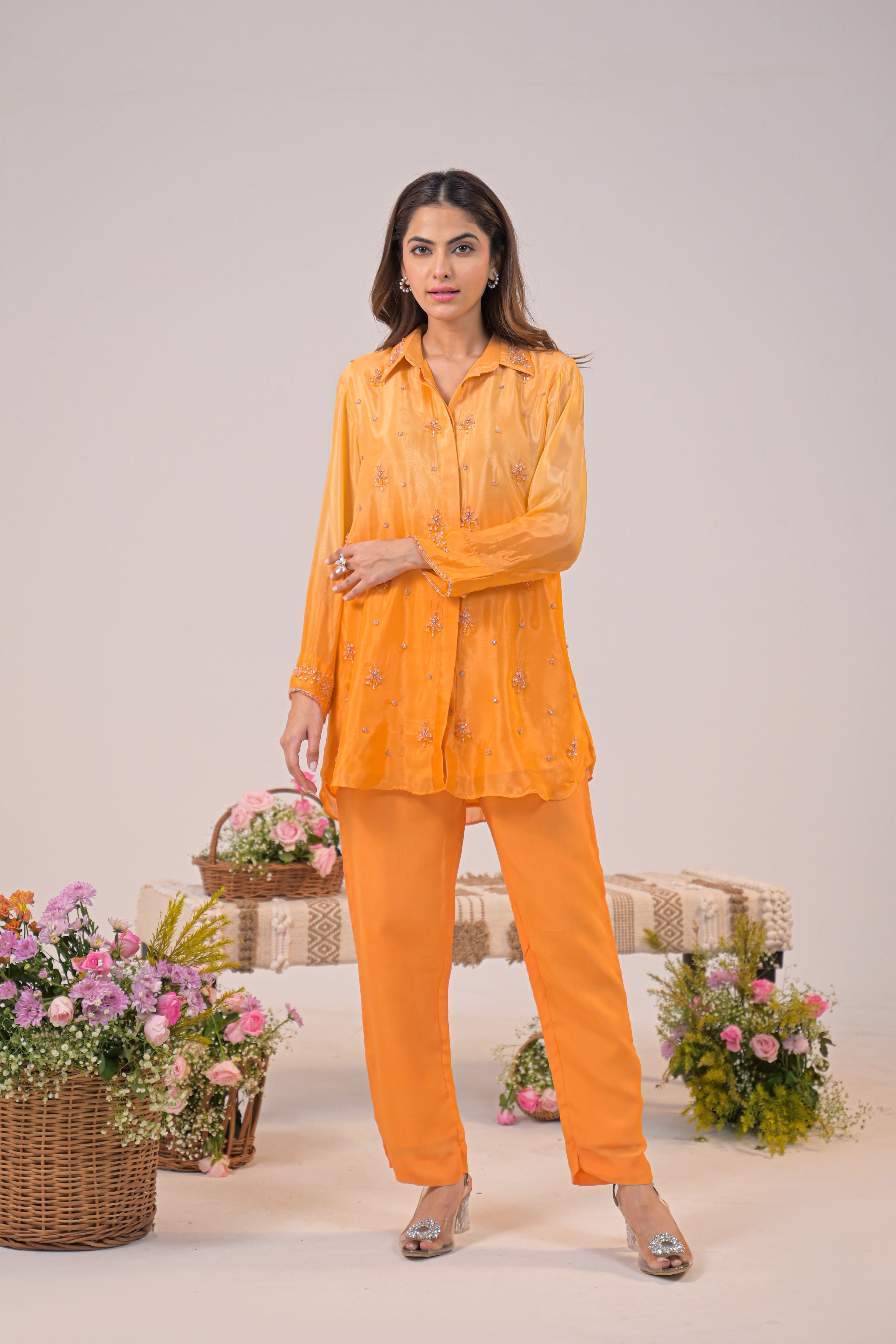 Radiant Orange Co-Ord Set