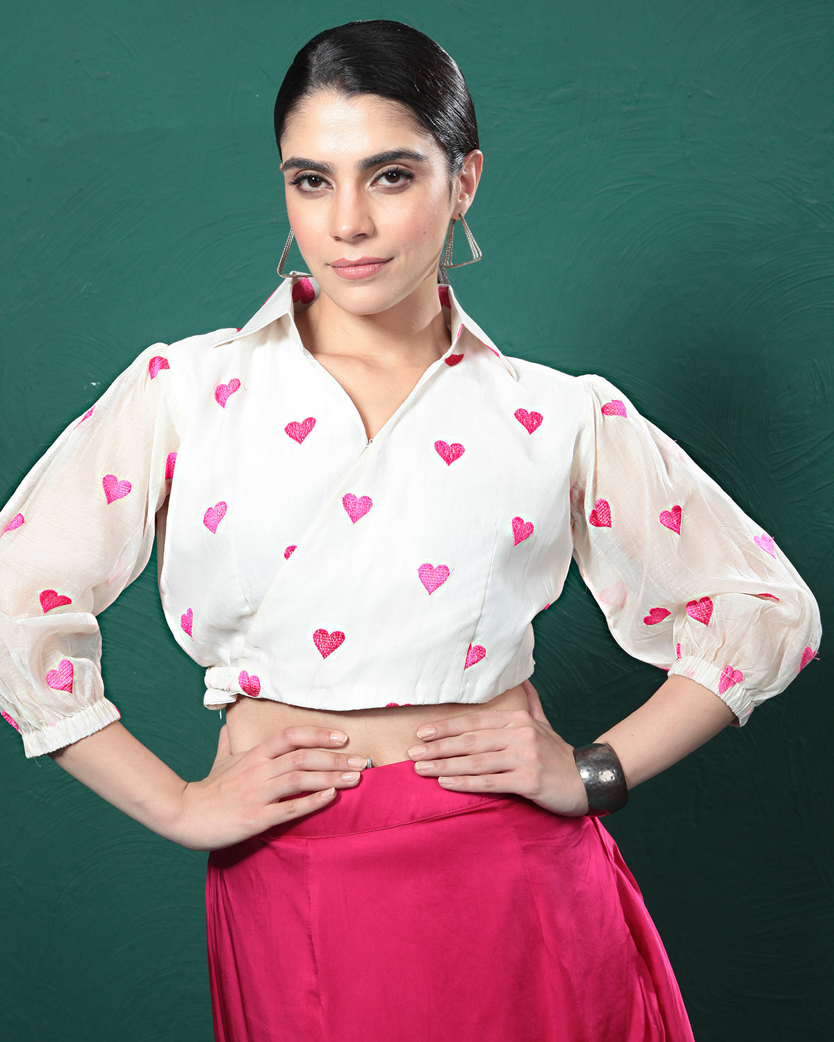 Pink Lady Formal Shirt Skirt Dress