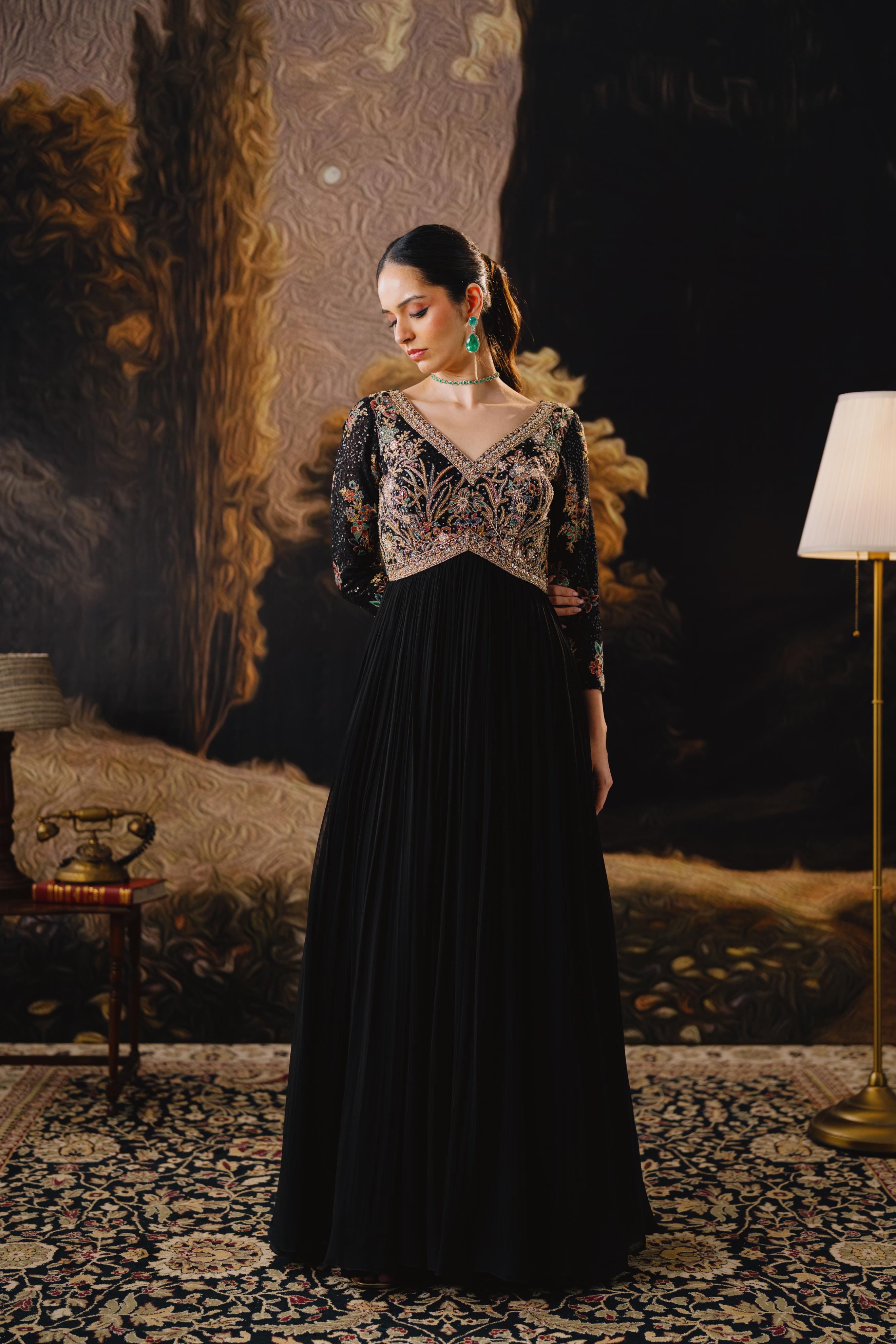 Black Mirror Gleam Gown