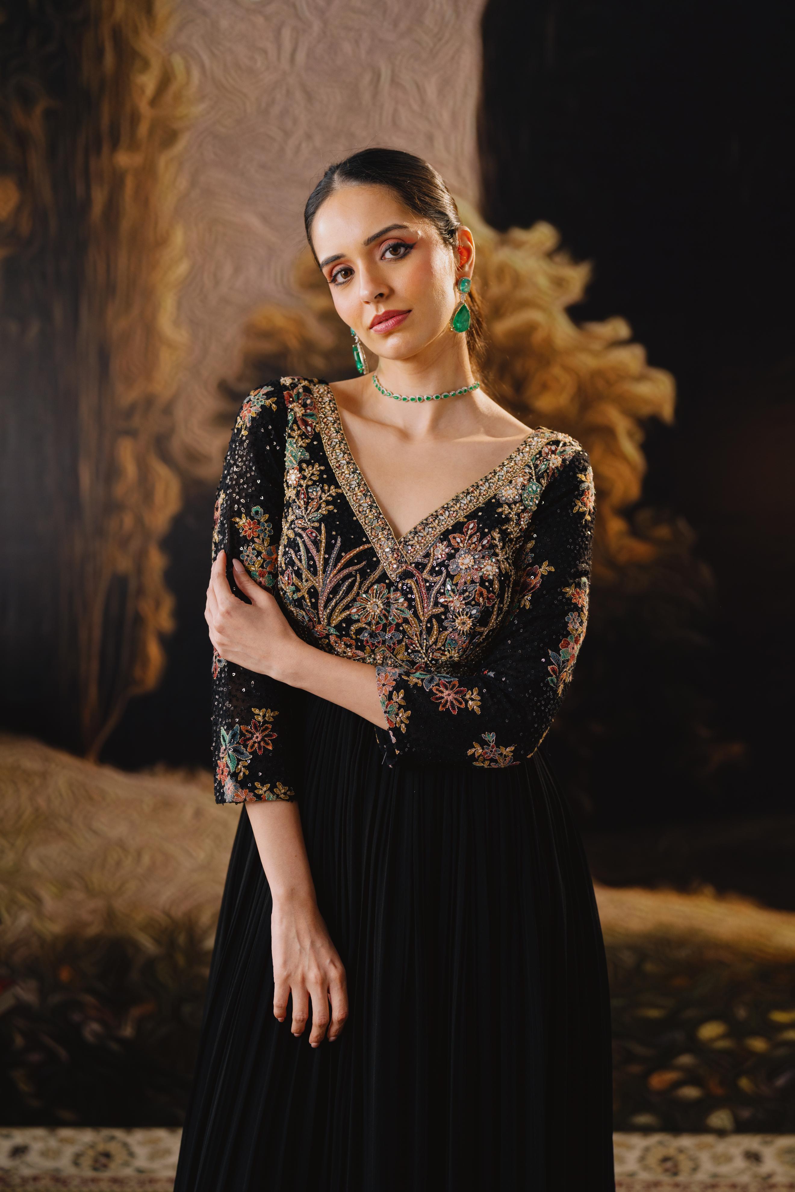 Black Mirror Gleam Gown