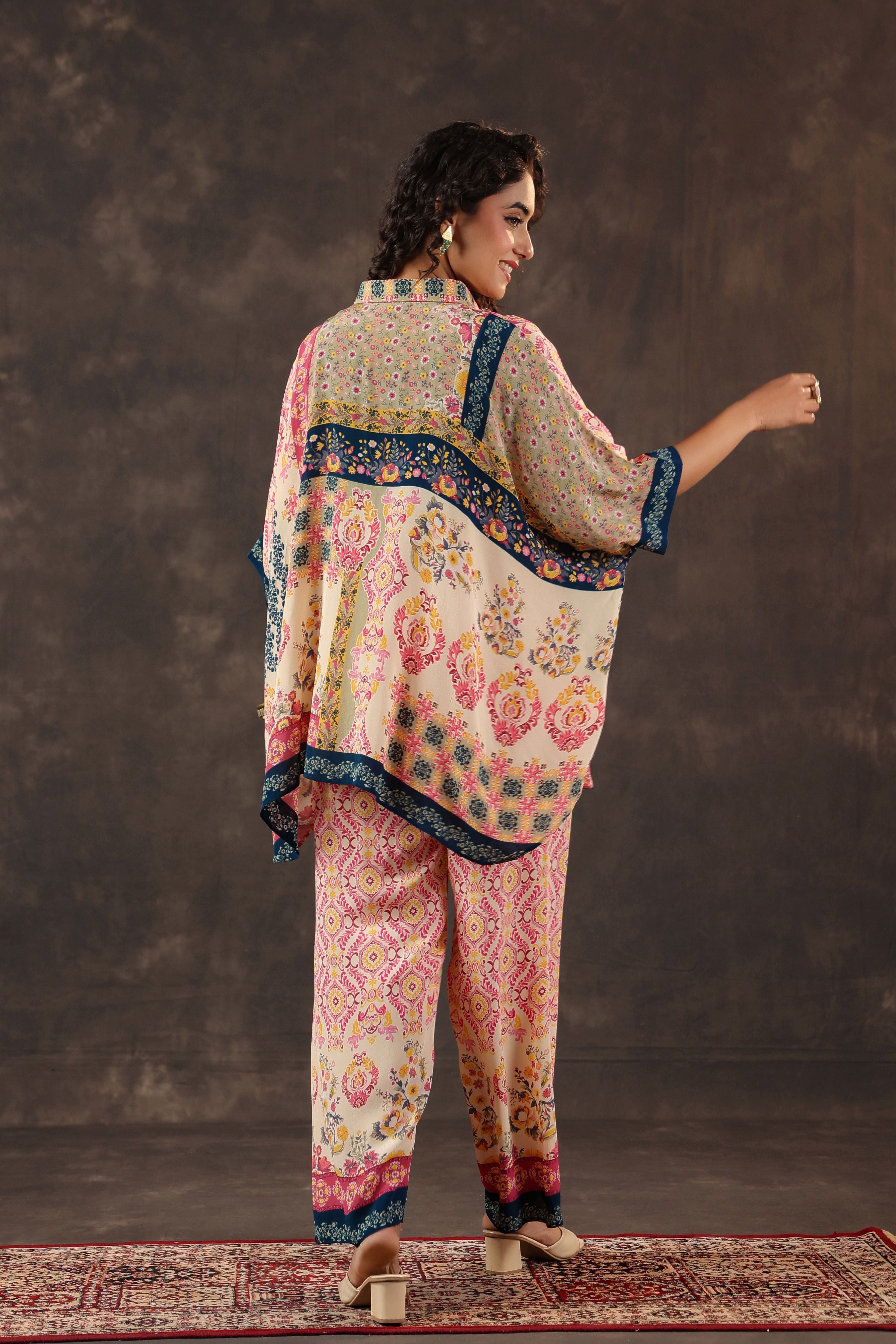 Multi Muse Printed Crepe Silk Co-Ord Set