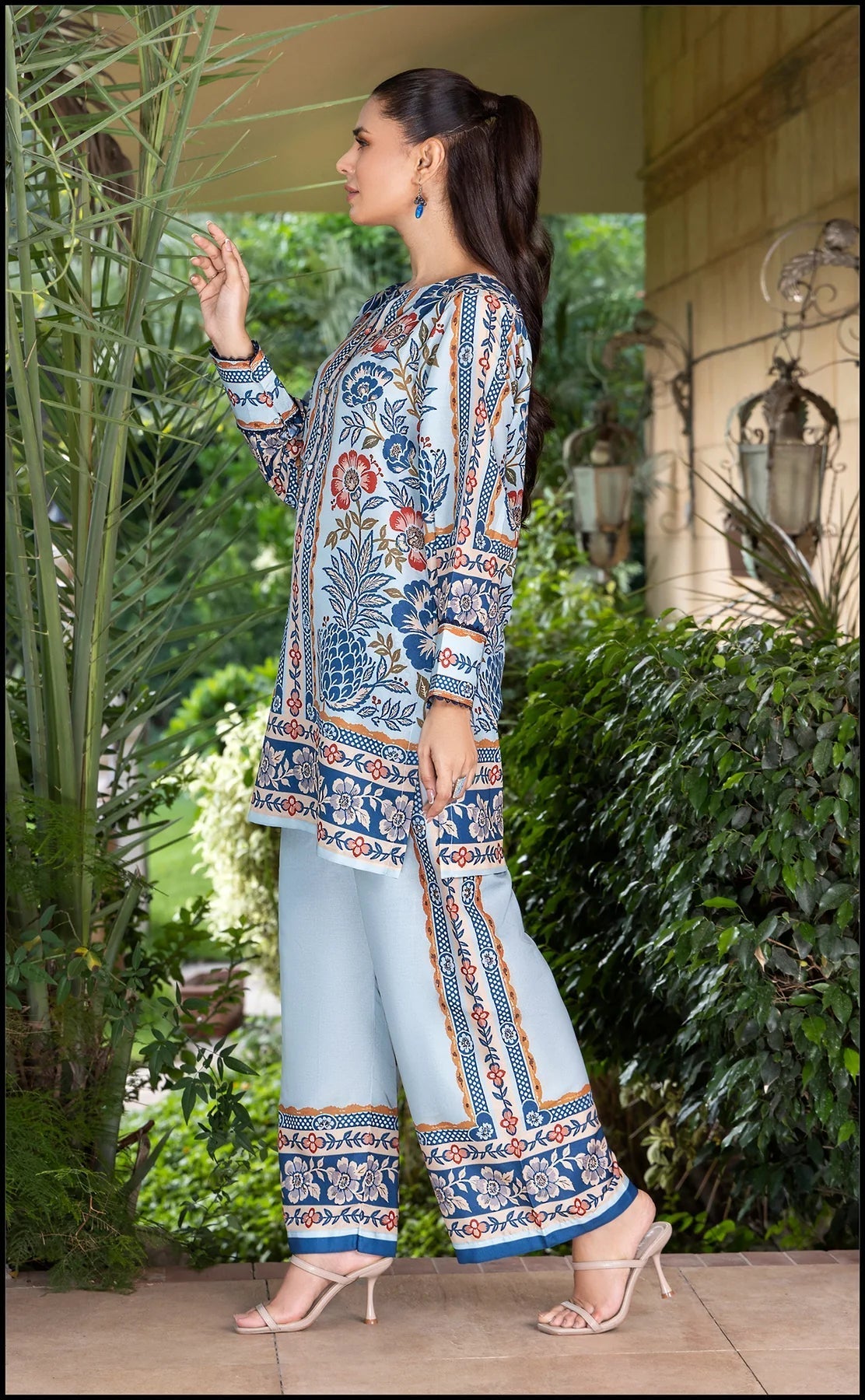 Summer Bliss Korean Silk Co-Ord Set