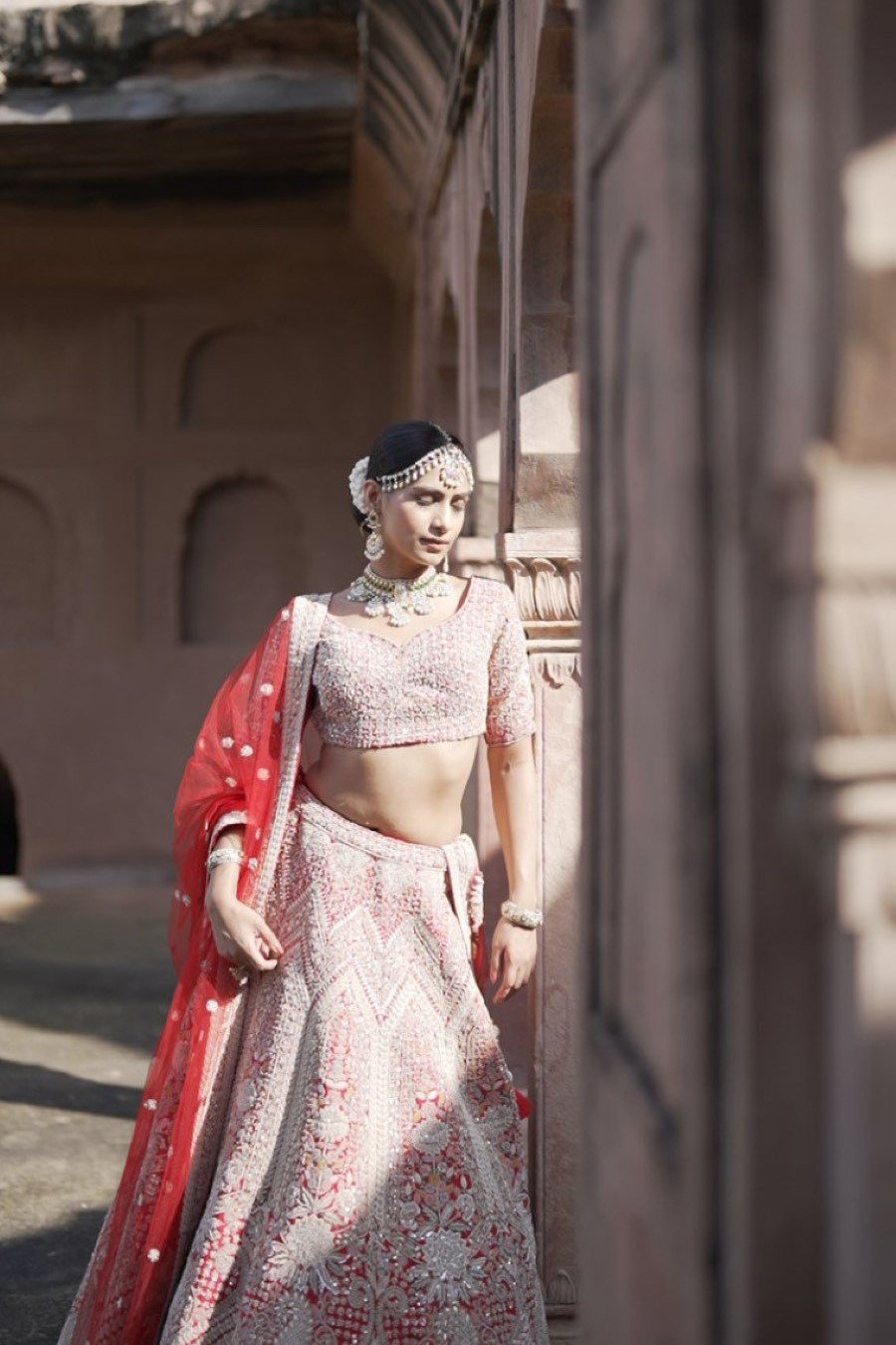 Sitaar Embroidered Lehenga Set