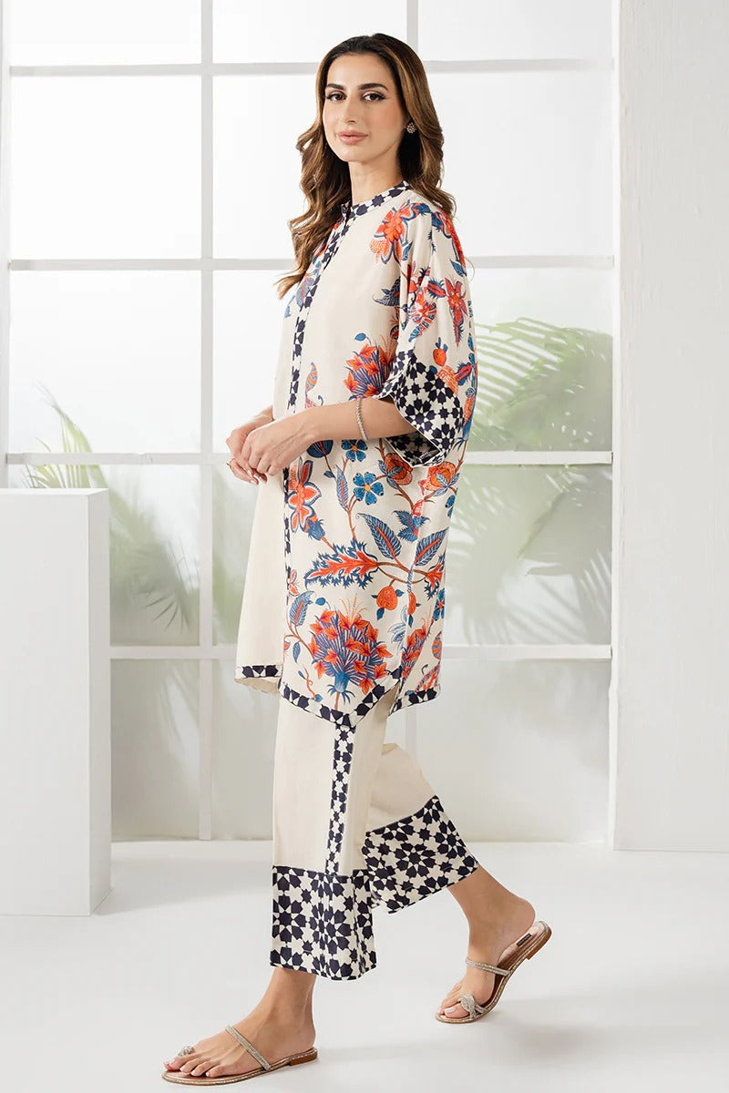 Light Breeze Korean Silk Co-Ord Set