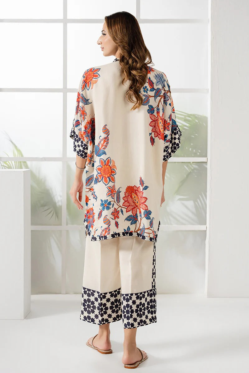Light Breeze Korean Silk Co-Ord Set