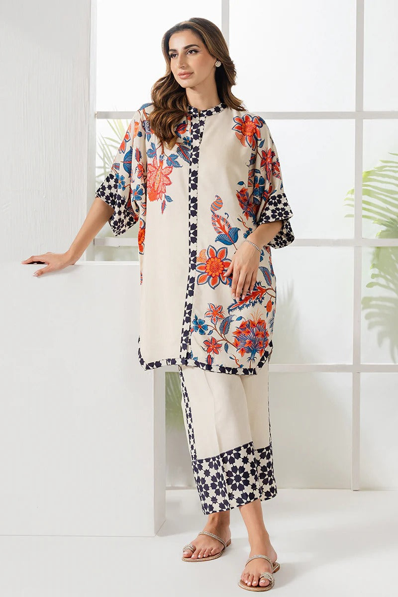 Light Breeze Korean Silk Co-Ord Set
