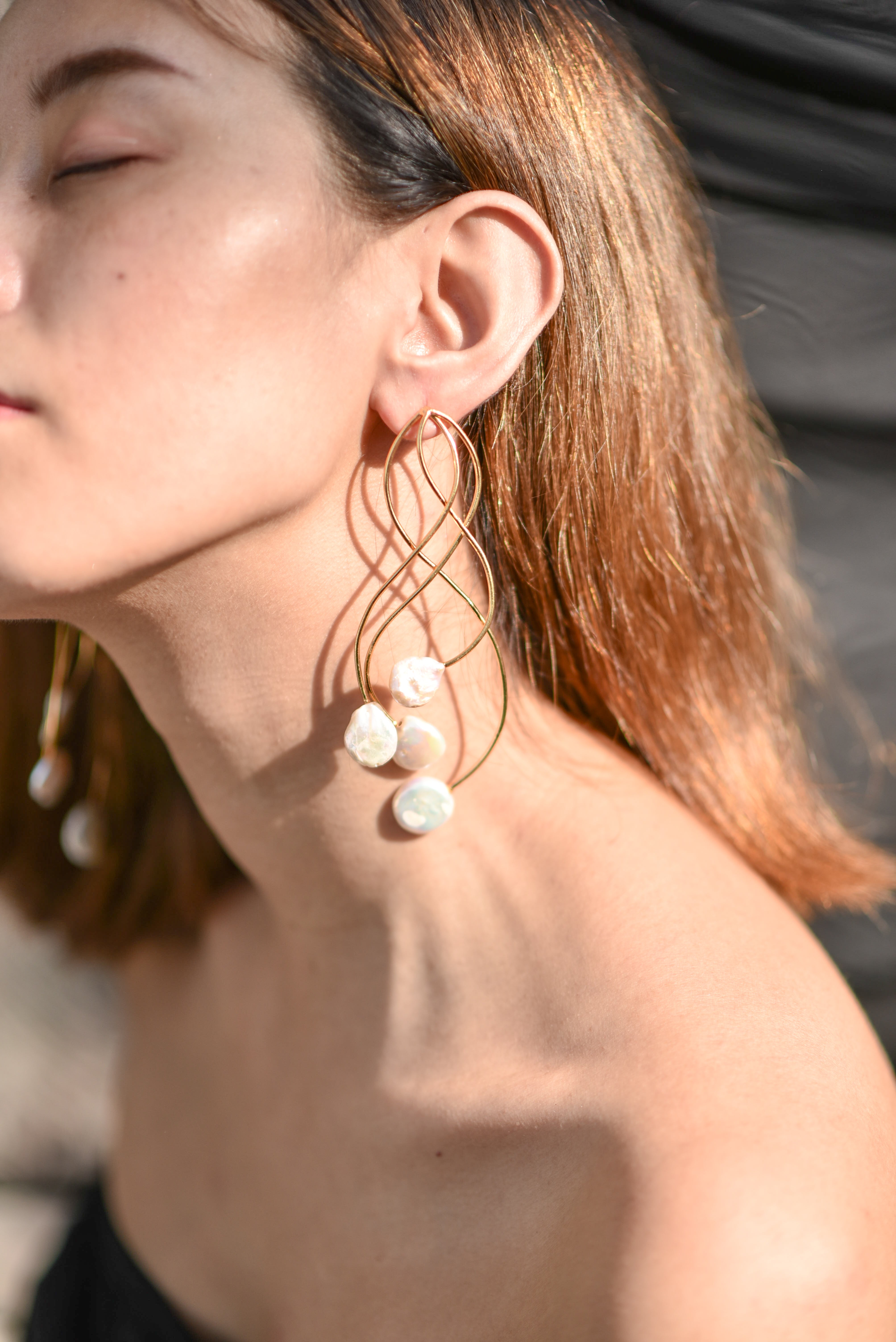 Pearl Vine Earrings