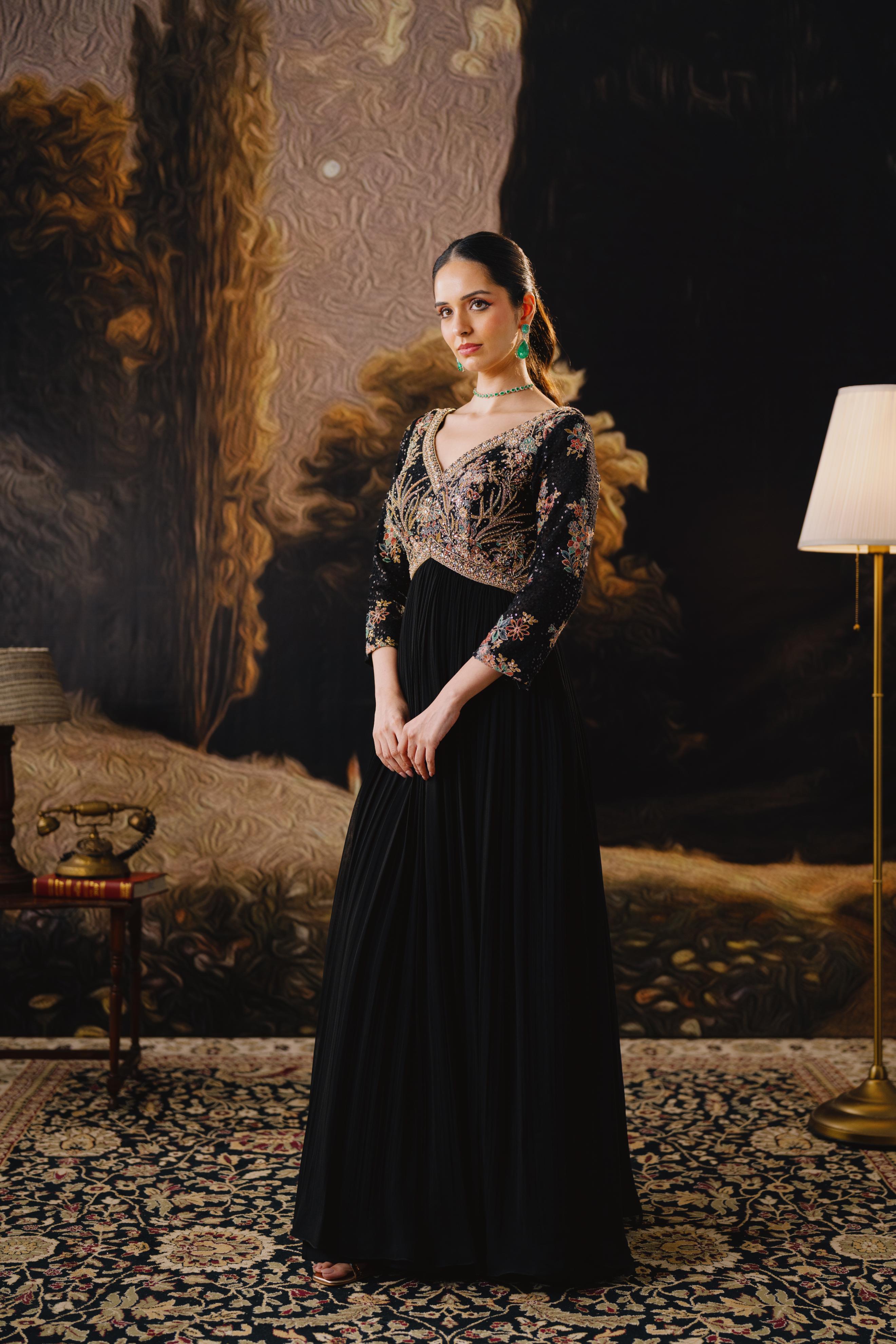 Black Mirror Gleam Gown