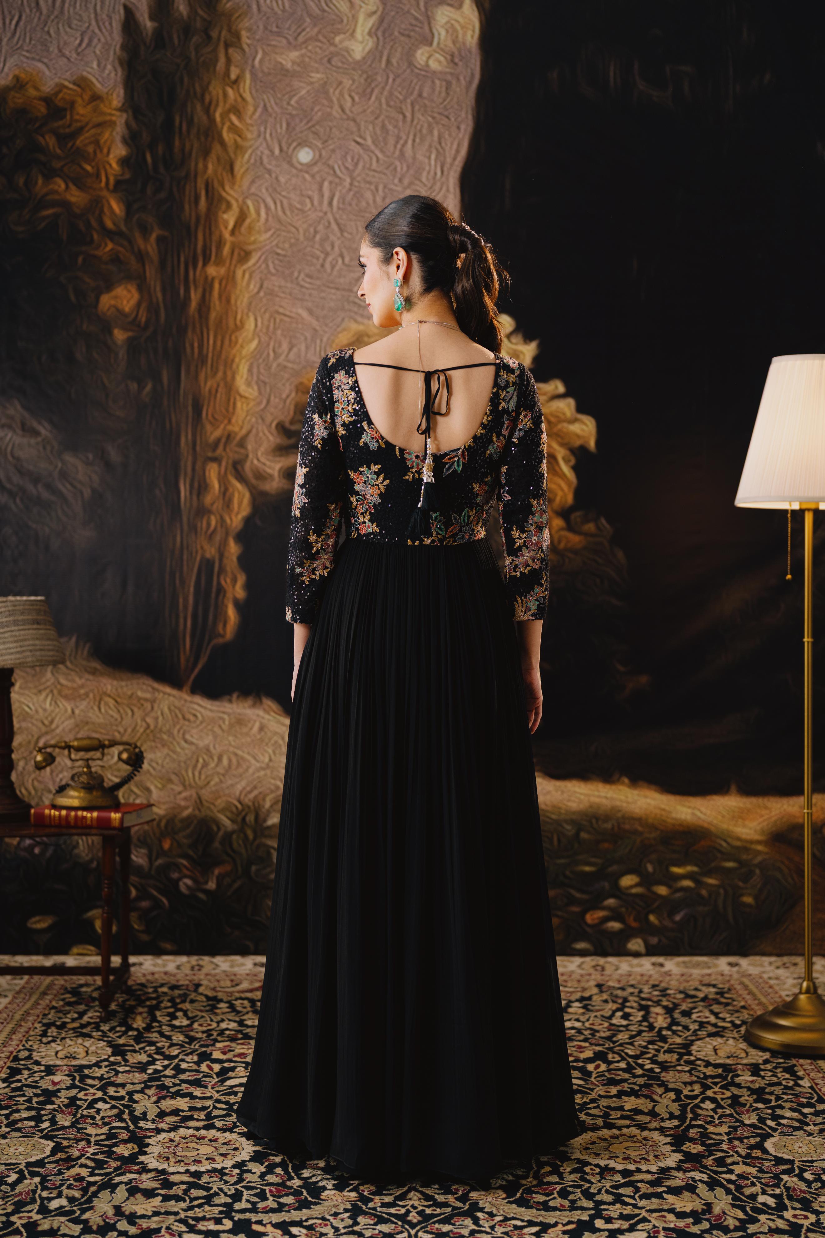 Black Mirror Gleam Gown