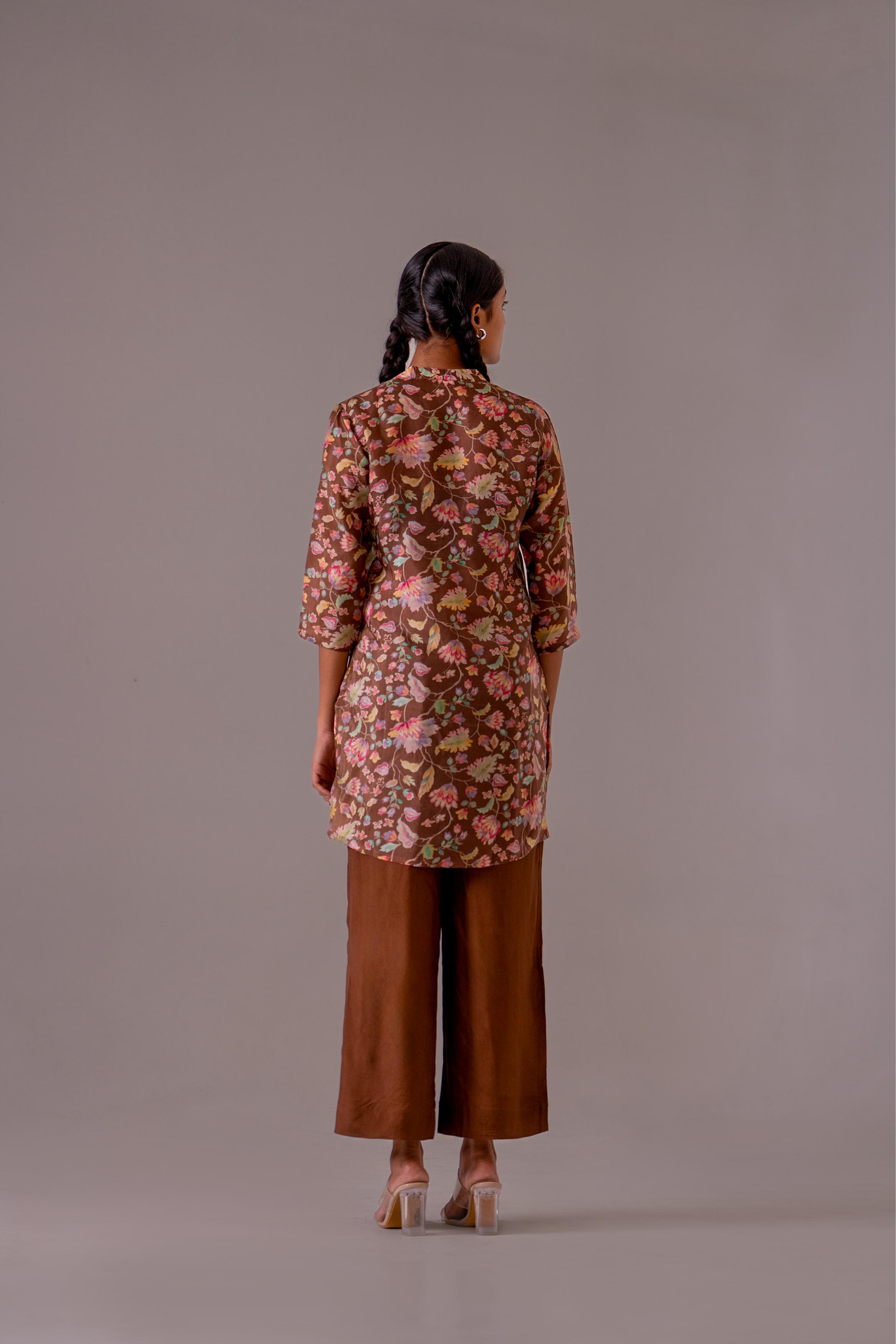 Earthy Floral Printed Co-Ord Set