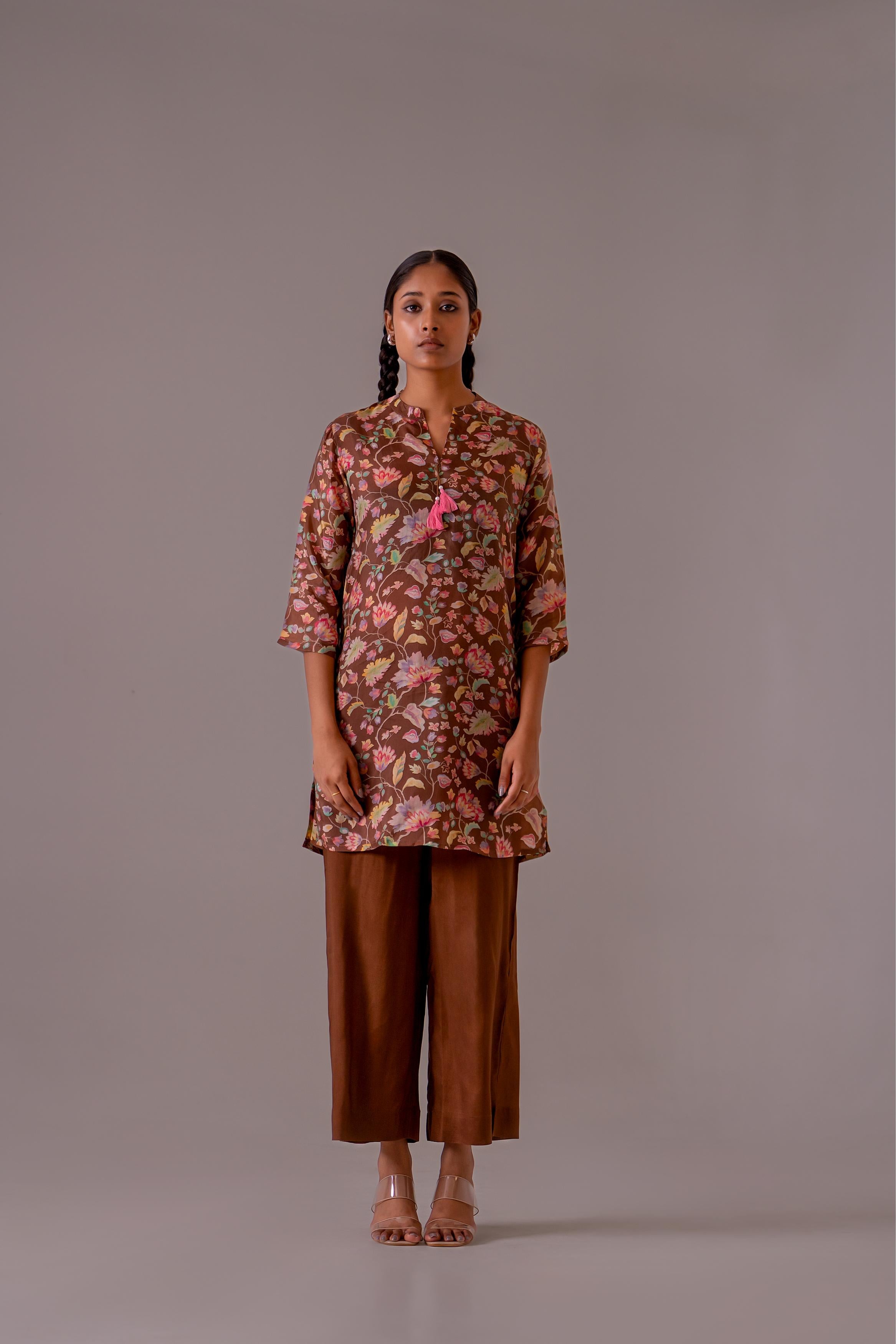 Earthy Floral Printed Co-Ord Set
