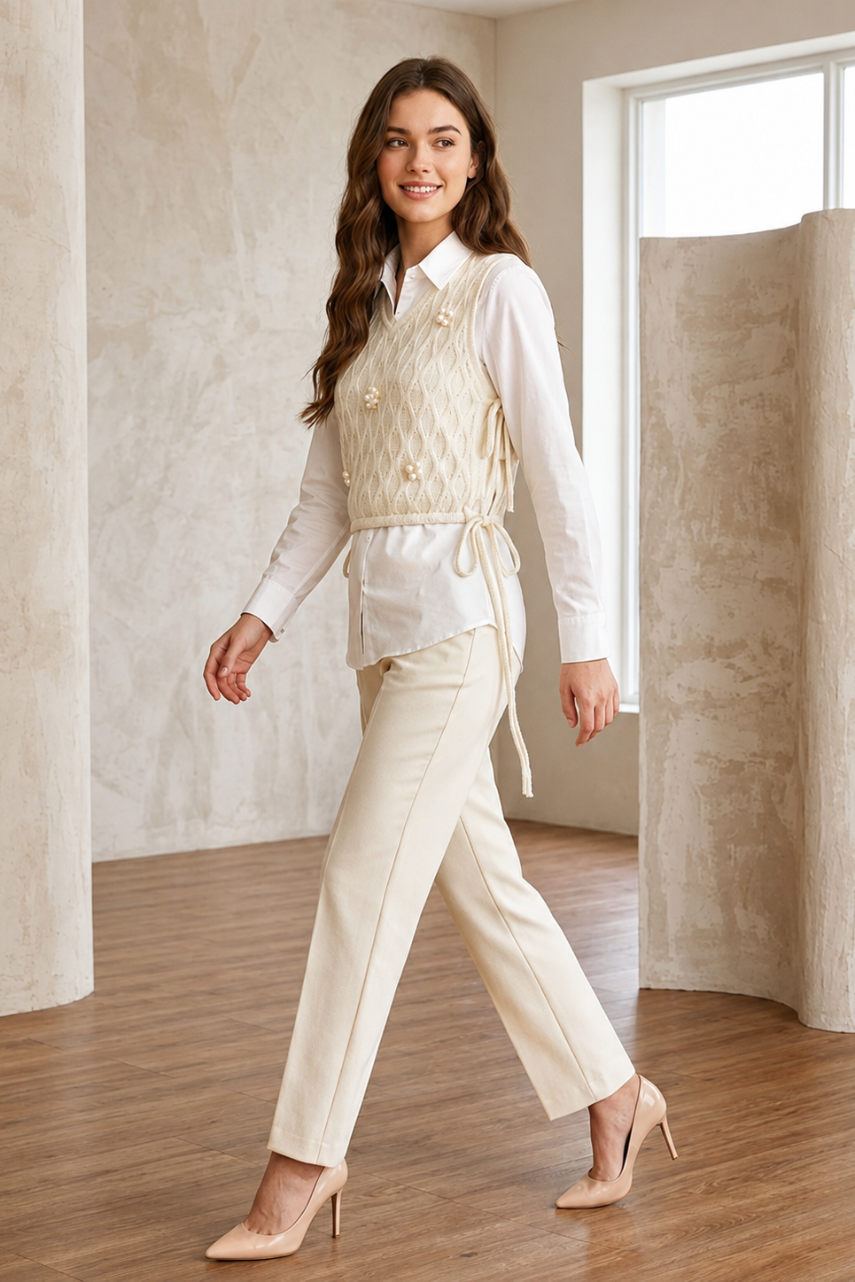 Frost White Embellished Co-Ord Set